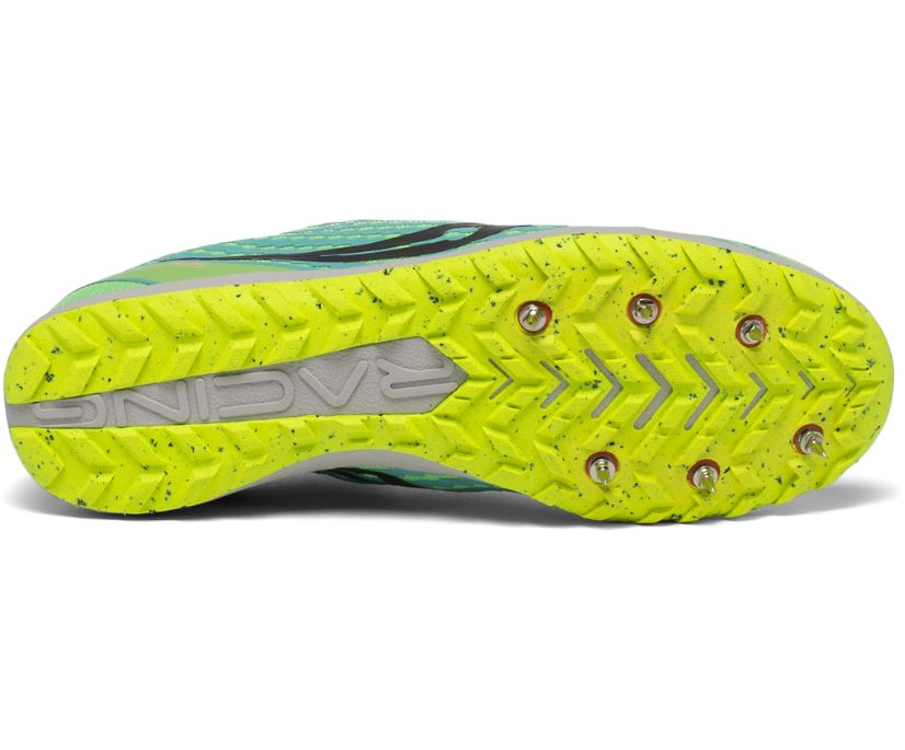 Saucony Havok Xc 3 Flat Women's Running Shoes Green / Brown | Canada 154BEXC